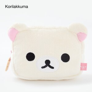 Rilakkuma Plush Pocket Pouches Korilakkuma