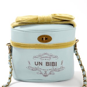 Flapper Hat Box Purses Sax