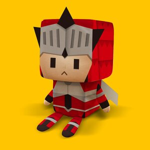 VOXENATION Capcom 40th Plush Collection Monster Hunter Male Hunter