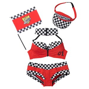 YUMMY MART Race Queen Lingerie Set D75