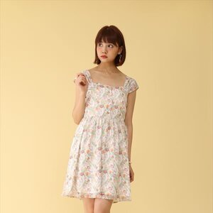 Honey Salon Vintage Tulip Dress White