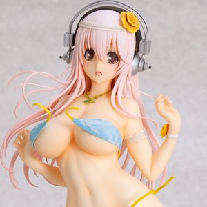 Super Sonico: Summer Vacation Ver. 1/4.5 Scale Figure (Re-run) [Pre-order]