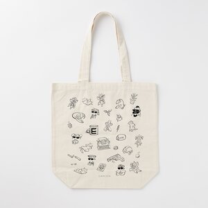 Capcom Line Art Tote Bag