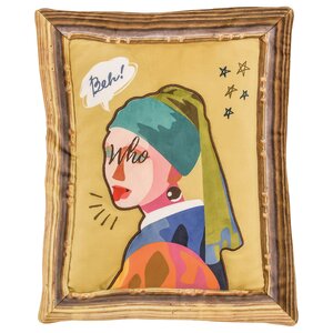 Art Masterpiece Cushion Series Girl with a Pearl Earring
