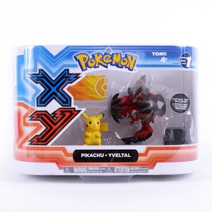 Pokémon Action Figure 2-Pack: Legendary Yveltal & 2" Pikachu