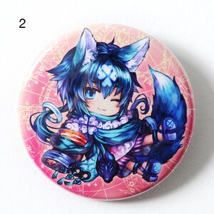 Vivid Worlds of sshigaraki Round Pin Badge Collection 2