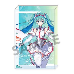 Racing Miku SPA 2025 Ver. Acrylic Block Key Visual 1 Ver.