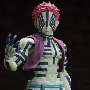 BUZZmod Demon Slayer: Kimetsu no Yaiba Akaza 1/12 Scale Action Figure
