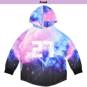 ACDC RAG 27 Cosmic Pattern Long Hoodie