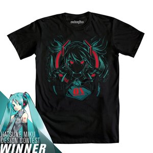 Hatsune Miku I am Your Melody T-Shirt Men's Black M