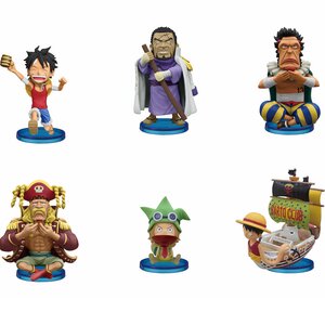 One Piece World Collectable Figure: Dressrosa 3 Complete Set