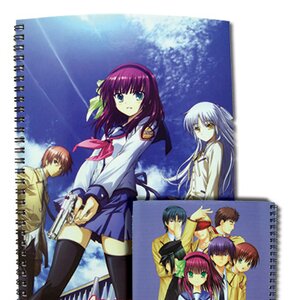 Angel Beats Yuri & Kanade Spiral Notebook