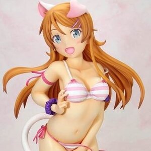 Oreimo 2 Kirino Kosaka: Cat Ear Swimsuit Ver. Regular Edition 1/2.5 Scale Figure (Re-run) [Pre-order]