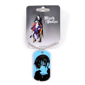 Black Butler Ciel Dogtag Necklace