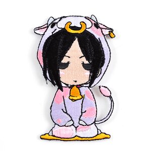 Black Butler Sebastian Cow Patch