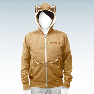 Monster Hunter Airou Full-Zip Hoodie L