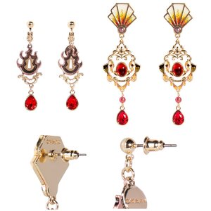 MAYLA Demon Slayer: Kimetsu no Yaiba Iconique Ear Object Complete Set Kyojuro Rengoku Earrings