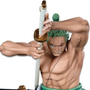 One Piece Banpresto World Figure Colosseum 3 Super Master Stars Piece Roronoa Zoro: The Brush