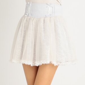 LIZ LISA Frilly Sukapan Skirt Blue