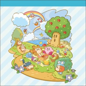 Kirby Super Star Square Memo Pad Picnic