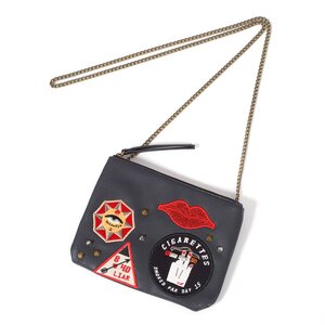 FLAPPER Ladies Wappen Pouch Red