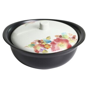 Hana Ozato Mino Ware Heat-Resistant Pot