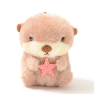 Mucchiri Rakkun Plushies (Ball Chain) Pon-kun