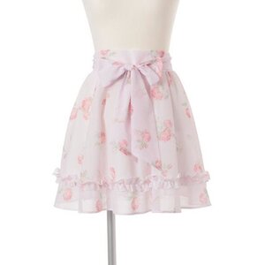 LIZ LISA Dot Rose Skirt Pink