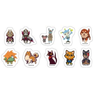 Capcom Flake Sticker Set Variety