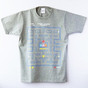 Pac-Man Game Screen T-Shirt gray (L)