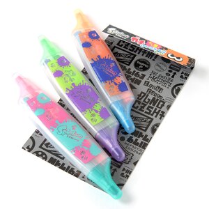 Splatoon Gachi Highlighter Pen Set