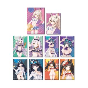 Azur Lane Swimsuit Ver. Trading Square Tin Badge Box Set