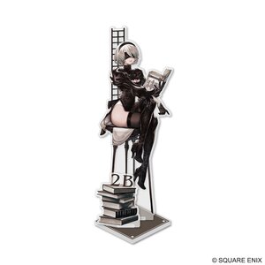 NieR: Automata Acrylic Stand 2B & Books