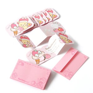 Minna Ichigo ni Naare Rilakkuma Card Set Pink