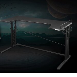 Bauhutte Bed Desk Black