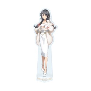 Rascal Does Not Dream of Santa Claus Acrylic Stand Mai Sakurajima: White Winter Ver. [Pre-order]