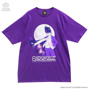 LISTEN FLAVOR Danganronpa V3: Killing Harmony Kaito Momota Astronaut T-Shirt Purple