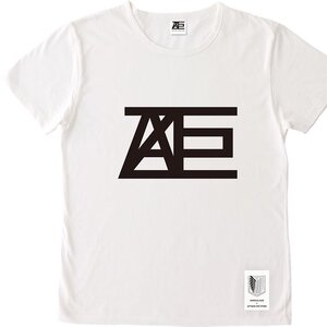 ANREALAGE x Attack on Titan Collaboration Logo Ver. T-Shirt M