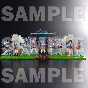 Love Live! Sunshine!! Uranohoshi Girls' High School Store Concert Stage Acrylic Diorama Aqours 2nd LoveLive! HAPPY PARTY TRAIN TOUR