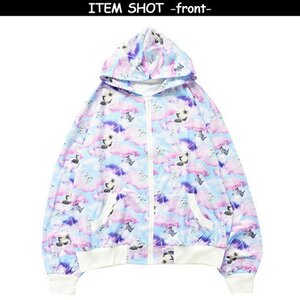 ACDC RAG Angel Cat Zip Hoodie