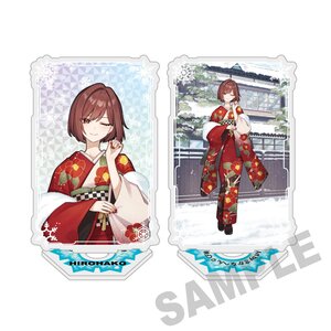 Snow Miku x Hirohako Pirouette Acrylic Stand Hakodate MEIKO Art by Sakanahen [Pre-order]