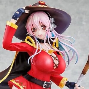 Super Sonico: KonoSuba: God's Blessing on This Wonderful World! Megumin Collaboration Ver. 1/7 Scale Figure [Pre-order]