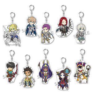 Pikuriru! Fate/Grand Order Trading Acrylic Keychain Charms Vol. 6 Box Set (Re-run) [Pre-order]