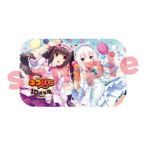 Nekopara 10th Anniversary Exhibition in Bashamichi Tin Badge 1
