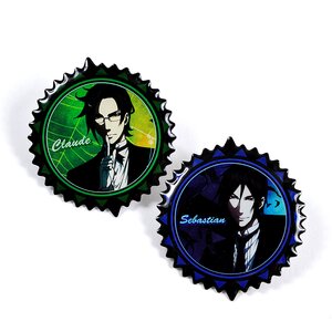 Black Butler 2 Sebastian & Claude Pin Set