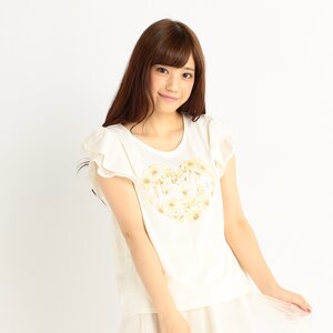 LIZ LISA Katakana Logo T-Shirt (Shibuya 109/Online Limited Edition) White