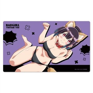 Bad Girl Character Rubber Mat Yuu Yuutani: Kemomimi Swimsuit Ver.