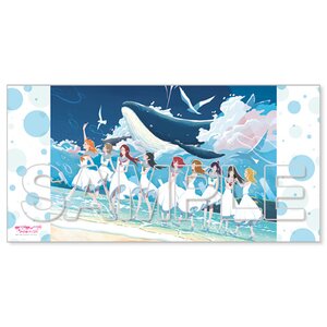 Love Live! Sunshine!! Aqours 5th Anniversary Special Tribute Illustration Bath Towel