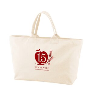 Spice and Wolf 15th Anniversary Big Zipper Tote Bag