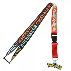 Pokémon Multi Character Lanyard